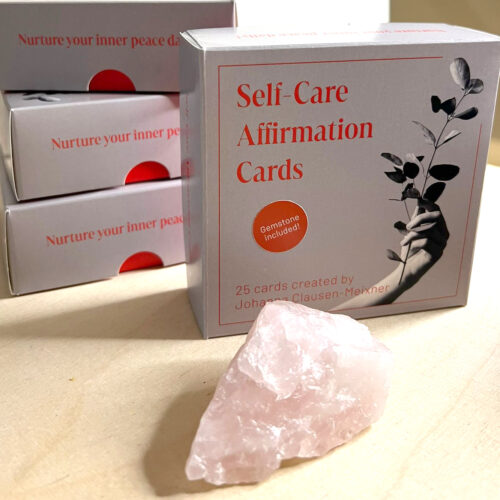 Special Edition Affirmation Card Set with Gemstone
